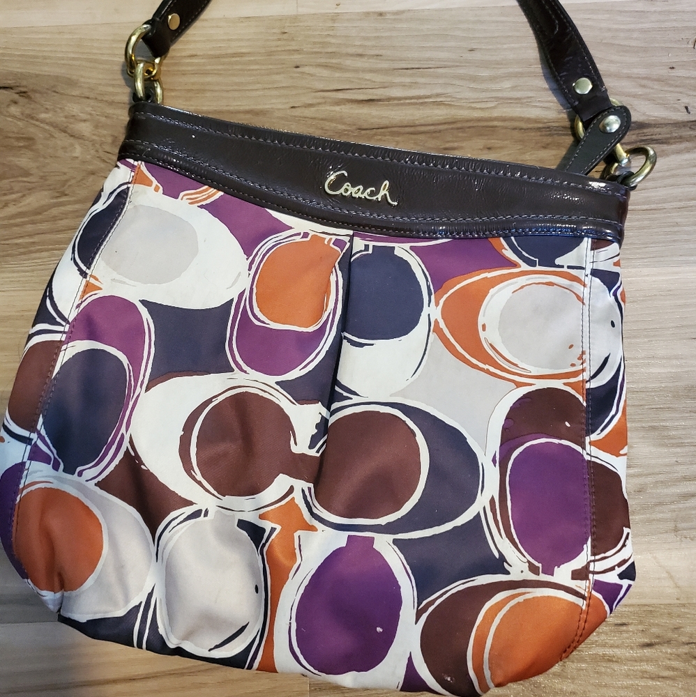 Coach poppy shoulder bag